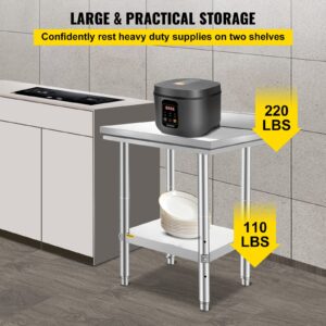 61,0 x 61,0 x 88,9 cm roostevabast terasest töölaud, 318 kg — pilt 4