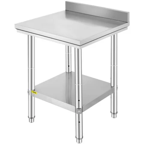 61,0 x 61,0 x 88,9 cm roostevabast terasest töölaud, 318 kg