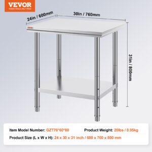 Roostevabast terasest ettevalmistuslaud, 318 kg, 61,0 x 76,2 x 78,7 cm — pilt 7