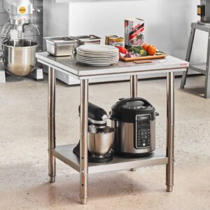 Roostevabast terasest ettevalmistuslaud, 318 kg, 61,0 x 76,2 x 78,7 cm — pilt 8