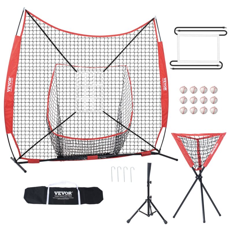 2.13 x 2.13 m Baseball Softball Practice Net, 2,13 x 2,13 m