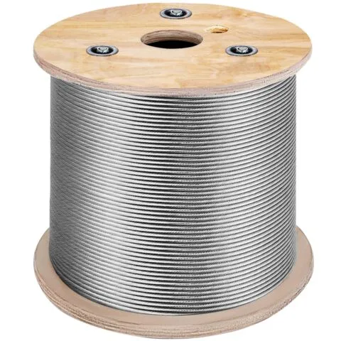 4,76 mm 7x19 roostevabast terasest lennukikaablirull 152 m roostevabast terasest kaabel
