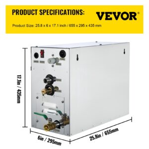 9KW aurugeneraator Aurugeneraator SPA-ruumi digitaalse ekraaniga aurugeneraator 35 ℃-55 ℃ — pilt 7