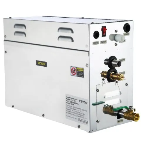 9KW aurugeneraator Aurugeneraator SPA-ruumi digitaalse ekraaniga aurugeneraator 35 ℃-55 ℃
