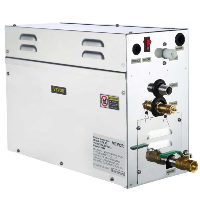 9KW aurugeneraator Aurugeneraator SPA-ruumi digitaalse ekraaniga