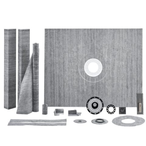 Shower Curb Kit, 1219 x 1524 mm, 3 m