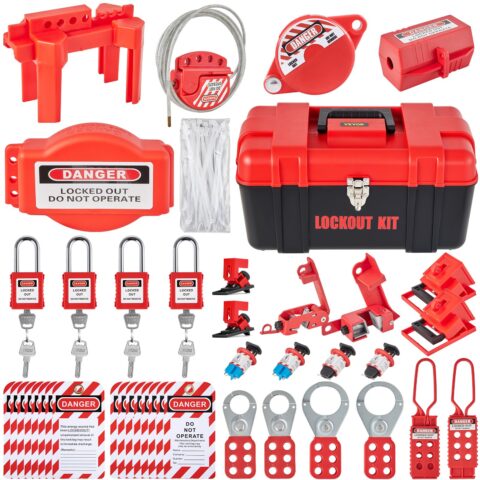 42 PCS Lockout Tagout Kits, 42 tk