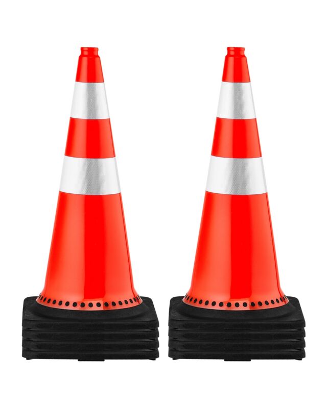 Safety Cones, 20,3 x 76,2 cm, 244 m