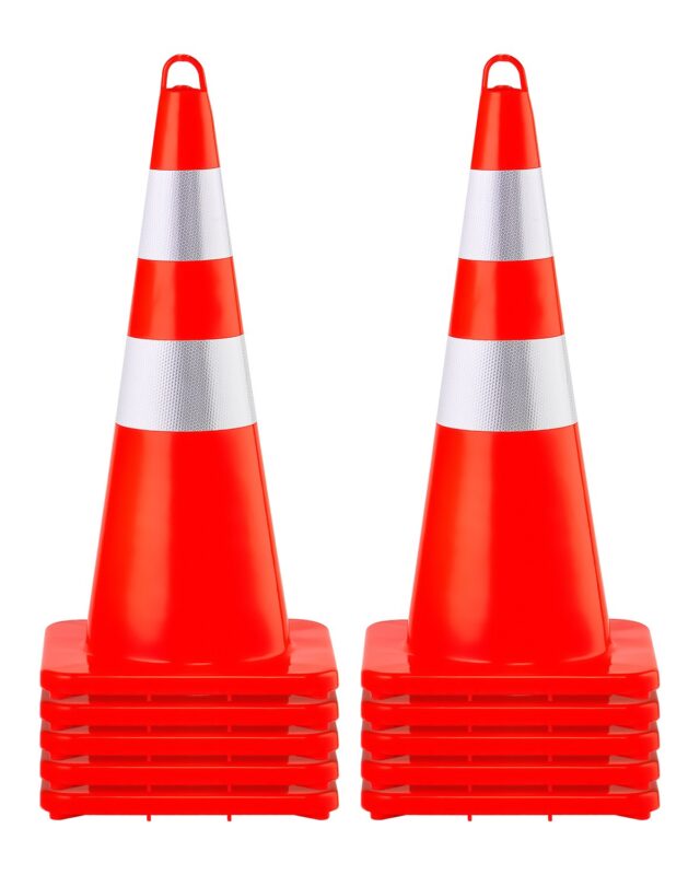 Safety Cones, 71,1 cm, 10 tk