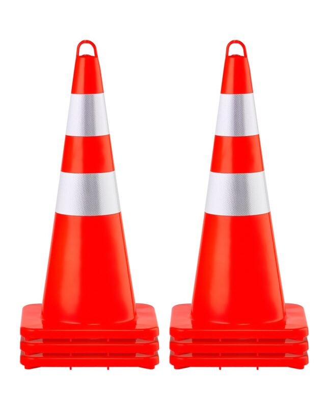 Safety Cones, 71,1 cm, 244 m