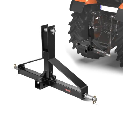3 Point Trailer Hitch with 5.08 cm Receiver, 5,08 cm, 1361 kg
