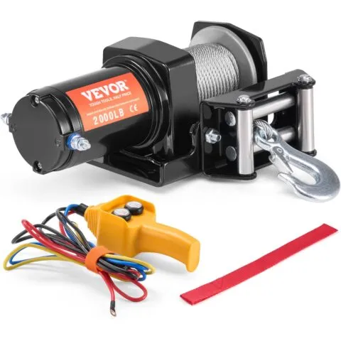 Elektrivints ATV UTV 907,2 kg terastross IP 55 veekindel juhtmega juhtimine, 907 kg