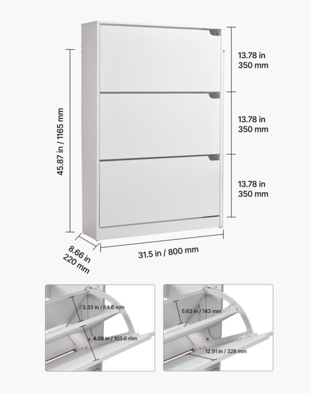 Kingakapp 3 klapitava sahtliga, 10 kg