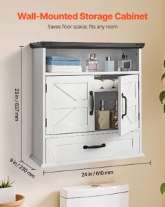 VEVOR Vannitoa seinakapp, 2 uksega, 610×230×637 mm — pilt 2