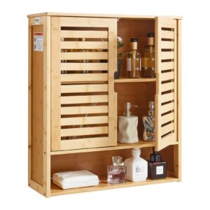 VEVOR Vannitoa seinakapp, 2 uksega, 590×210×666 mm — pilt 1