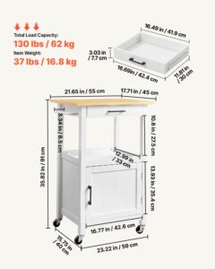 Köögisaare käru ühe uksega kapiga, 62 kg, 45 x 59 cm — pilt 3