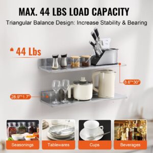 21,8 x 76,2 cm roostevabast terasest riiul, 20 kg — pilt 3