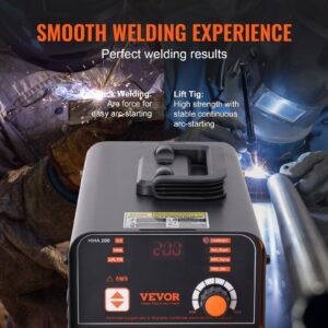 VEVOR 220V elektroodkeevitusseade, 5,08 cm, 310×140×220 mm — pilt 3