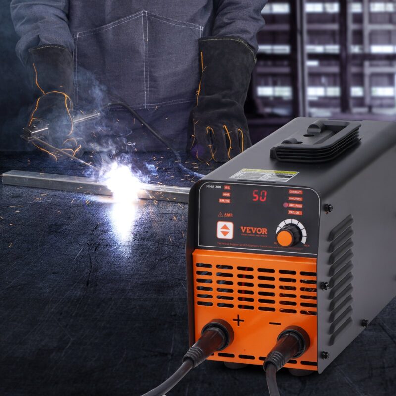VEVOR 220V elektroodkeevitusseade, 5,08 cm, 310×140×220 mm