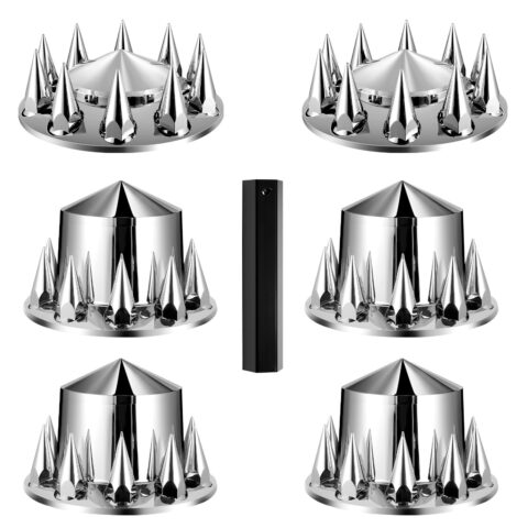 Rear Front Axle Wheel Covers, 50,8 cm, 354 x 233 mm
