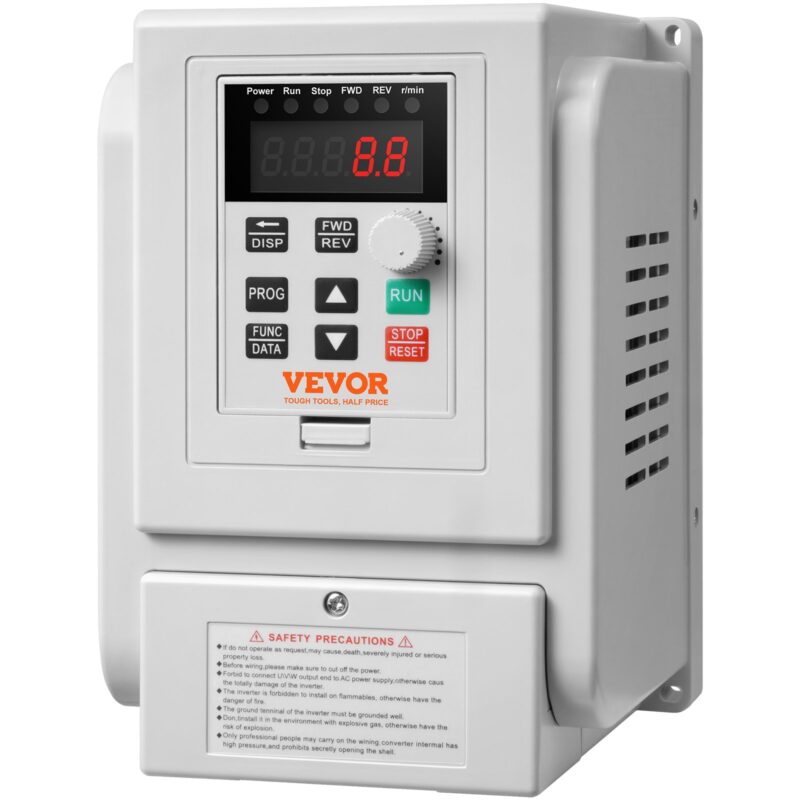 VFD 2.2KW 10A 3HP Variable Frequency Drive for 3-Phase Motor Speed Control, 2,2 kW