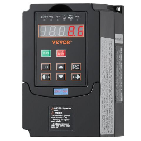 VFD 2HP, 1,5 kW, 138 x 82 x 114 mm