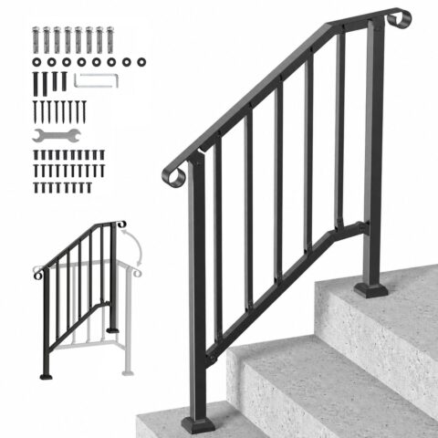 Handrails for Outdoor Steps, 99,8 kg, 575 mm