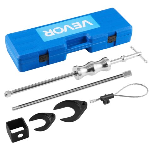 Inner CV Axle Puller Tool Set with Slide Hammer & 49mm 64.5mm CV Joint Fork Adapter, 49 mm