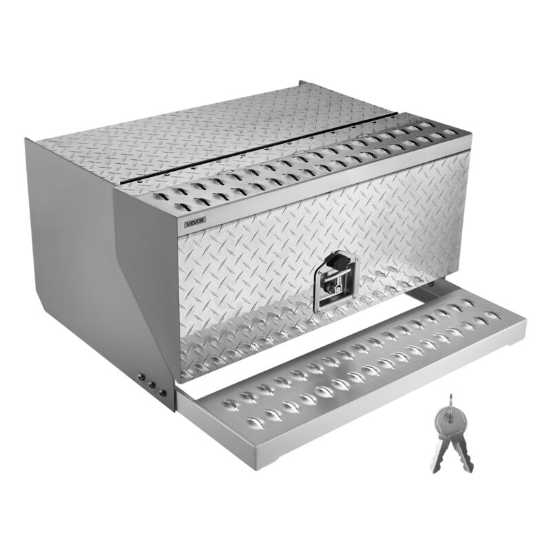 Semi-Truck Step Tool Box, 200 kg, 760 x 750 x 400 mm