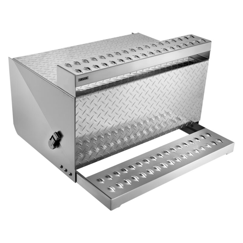 Semi-Truck Step Tool Box, 200 kg, 790 x 770 x 485 mm