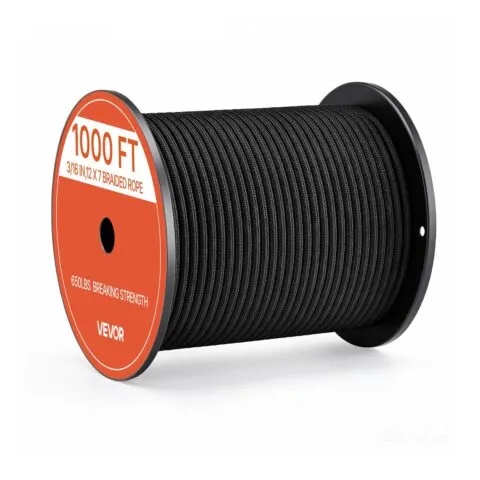 Parakordköis 4,7 mm x 305 m nailonist langevarjunöör 550 taktikaline, 295 kg
