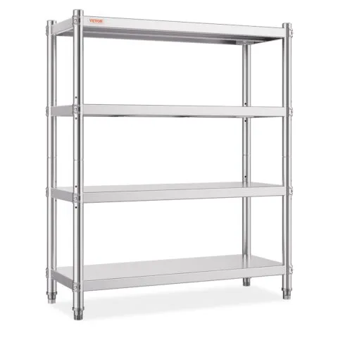 Roostevabast terasest riiul, 150 kg, 118,9 x 47 cm, 149,7 kg