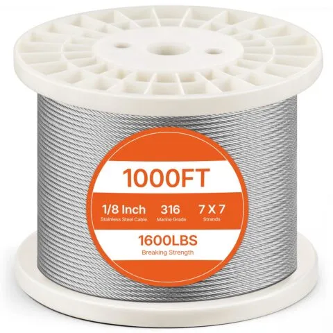 Trossikomplekt, 3,17 mm, 305 m, 726 kg