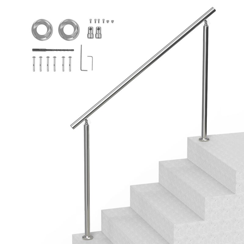 Handrails for Outdoor Steps, 150 cm, 100 kg, 99,8 kg