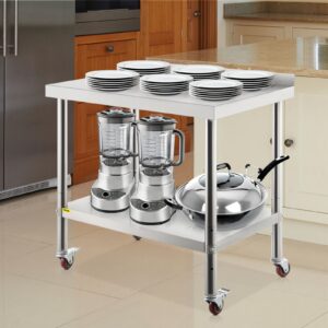 Roostevabast terasest ettevalmistuslaud, 50 kg, 76,2 x 61,0 x 88,9 cm, 200 kg — pilt 8