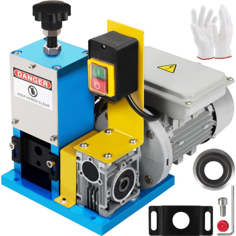 Electric Wire Stripping Machine Φ1.5mm~Φ25mm Portable Automatic Wire Stripper Cable 180W