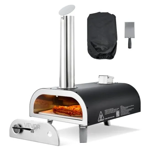 VEVOR Välipitsaahi, 30,5 cm, 700×390×660 mm