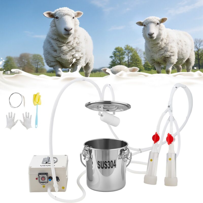 Goat Milking Machine, 3 L, 25 W