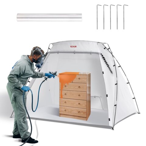 Spray Paint Shelter, 2,3 m, 228 x 158 x 158 cm
