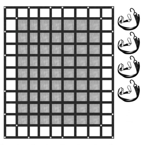 Cargo Net with Mesh, 500 kg, 244 x 203 cm, 2,44 x 2,04 m