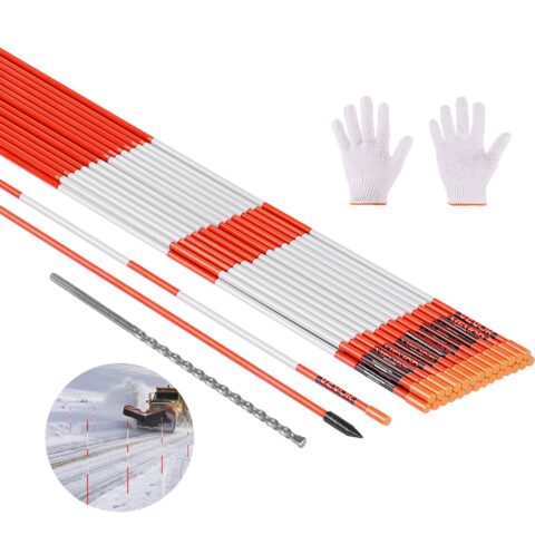 Driveway Markers, 122 cm, 500 tk, 6,35 mm