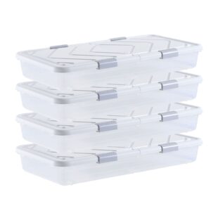 Voodialune hoiukast ratastega, 14,8 kg, 805 x 396 x 175 mm, 4 tk — pilt 1