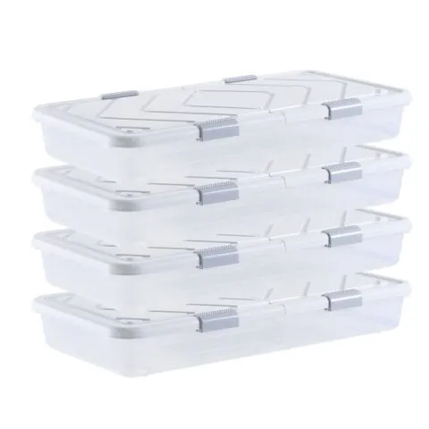 Voodialune hoiukast ratastega, 14,8 kg, 805 x 396 x 175 mm, 4 tk