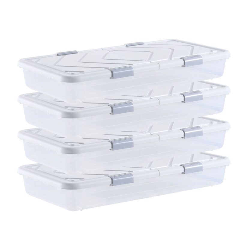 Voodialune hoiukast ratastega, 14,8 kg, 805 x 396 x 175 mm, 4 tk