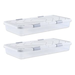 Voodialune hoiukast ratastega, 22,7 kg, 1010 x 510 x 150 mm, 2 tk — pilt 1