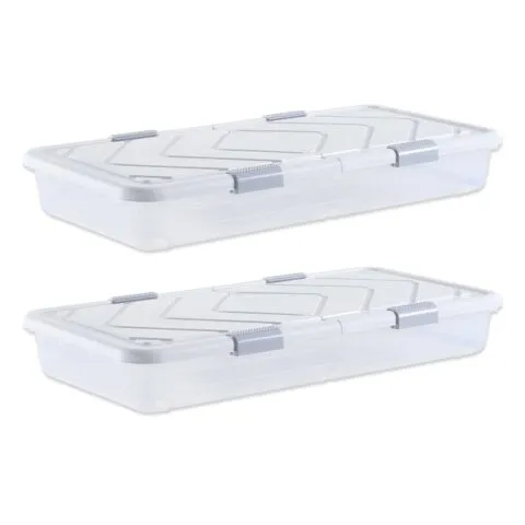 Voodialune hoiukast ratastega, 22,7 kg, 1010 x 510 x 150 mm, 2 tk