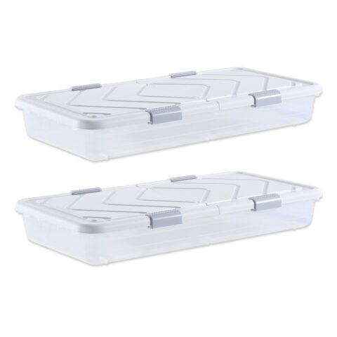 Voodialune hoiukast ratastega, 1010 x 510 x 150 mm, 2 tk