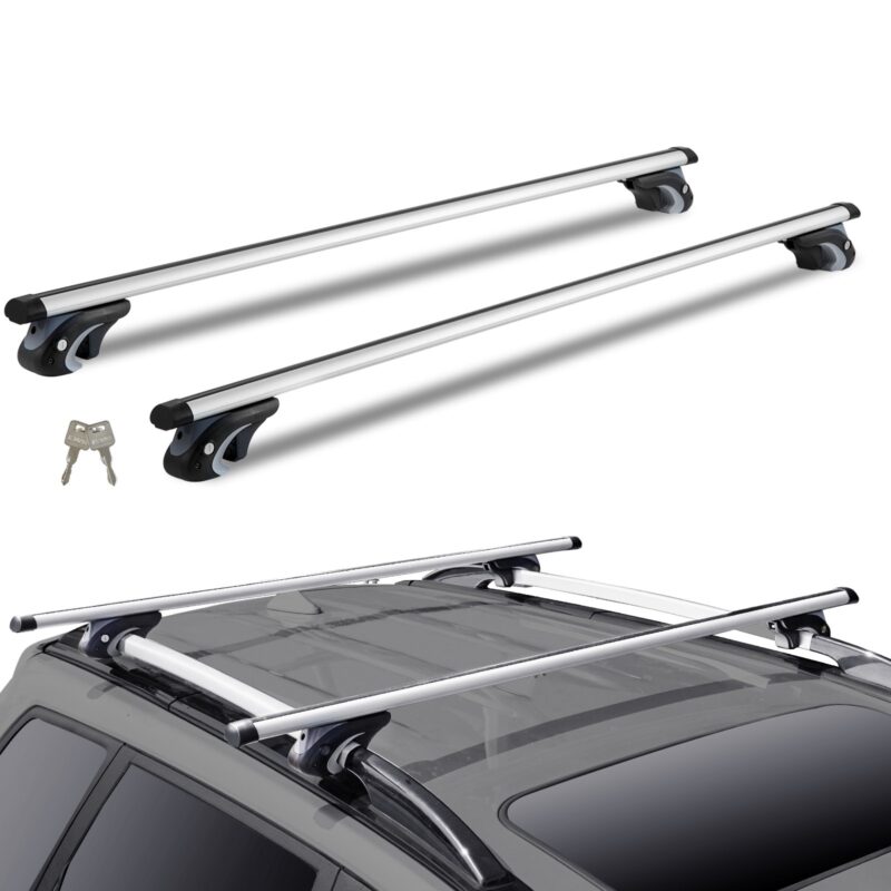 Universal Roof Rack Cross Bars, 137,2 cm, 90,7 kg