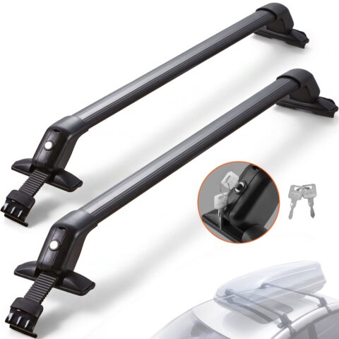 Universal Roof Rack Cross Bars, 70,3 kg, 1090 mm