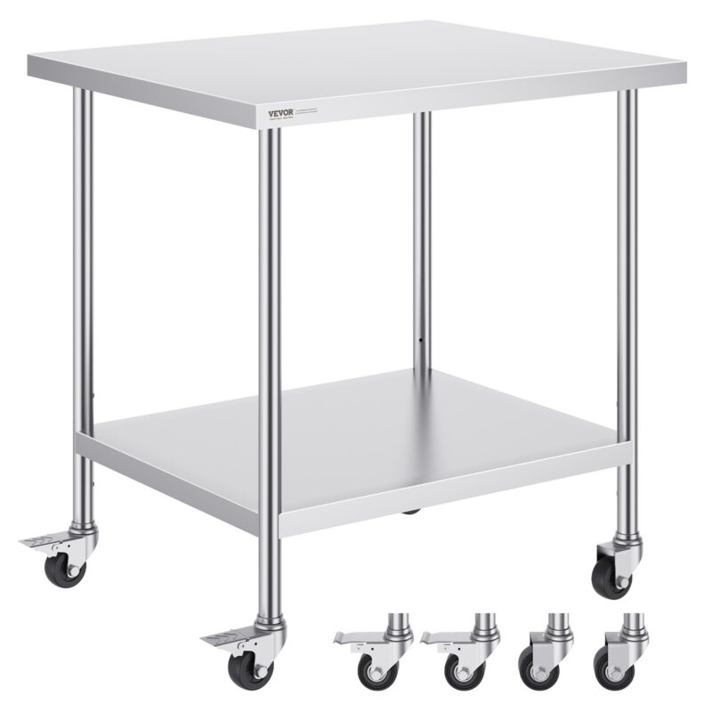 Roostevabast terasest töölaud 76,2 x 91,4 x 96,5 cm